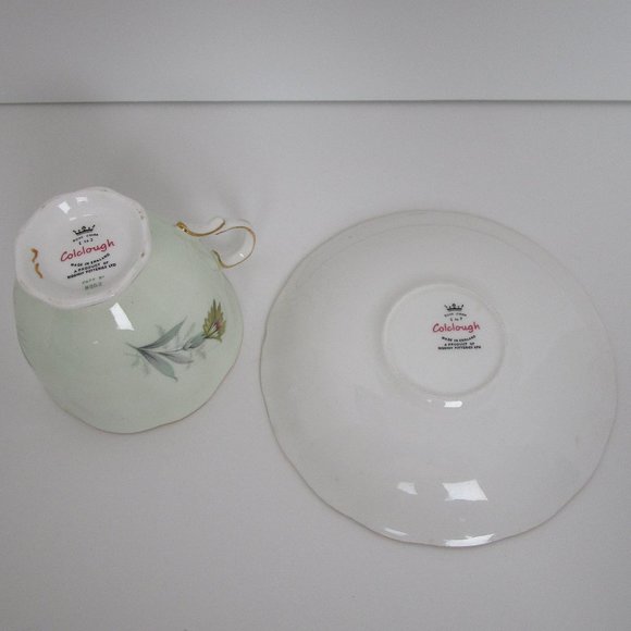 antique cup & saucer set - Picture 3 of 5